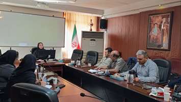 برگزاری جلسه بازآموزی  بهورزان در مرکز بهداشت جنوب تهران